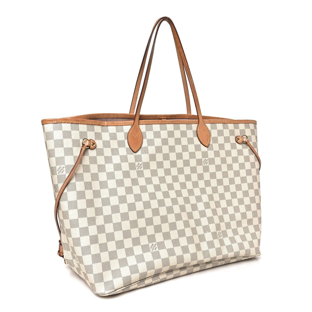 Damier Azur Neo Neverfull GM Rose Ballerine