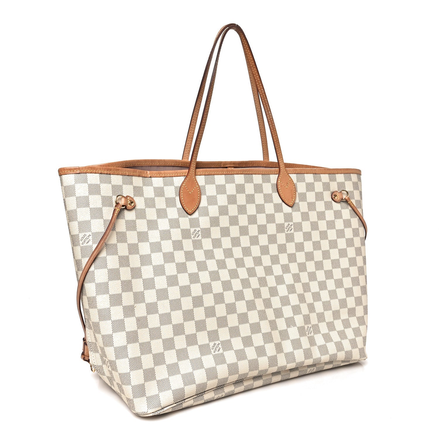 Damier Azur Neo Neverfull GM Rose Ballerine