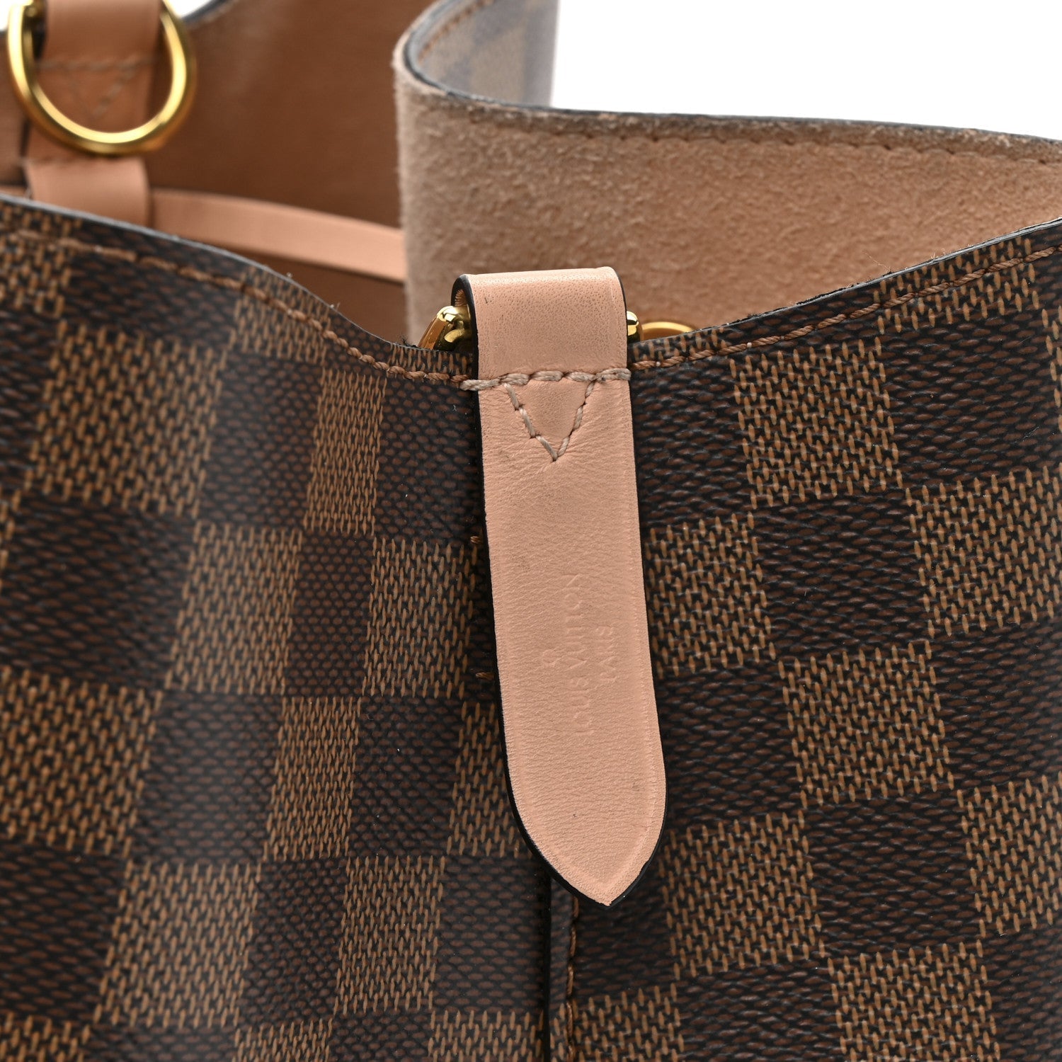 Damier Ebene Neonoe MM Venus Pink