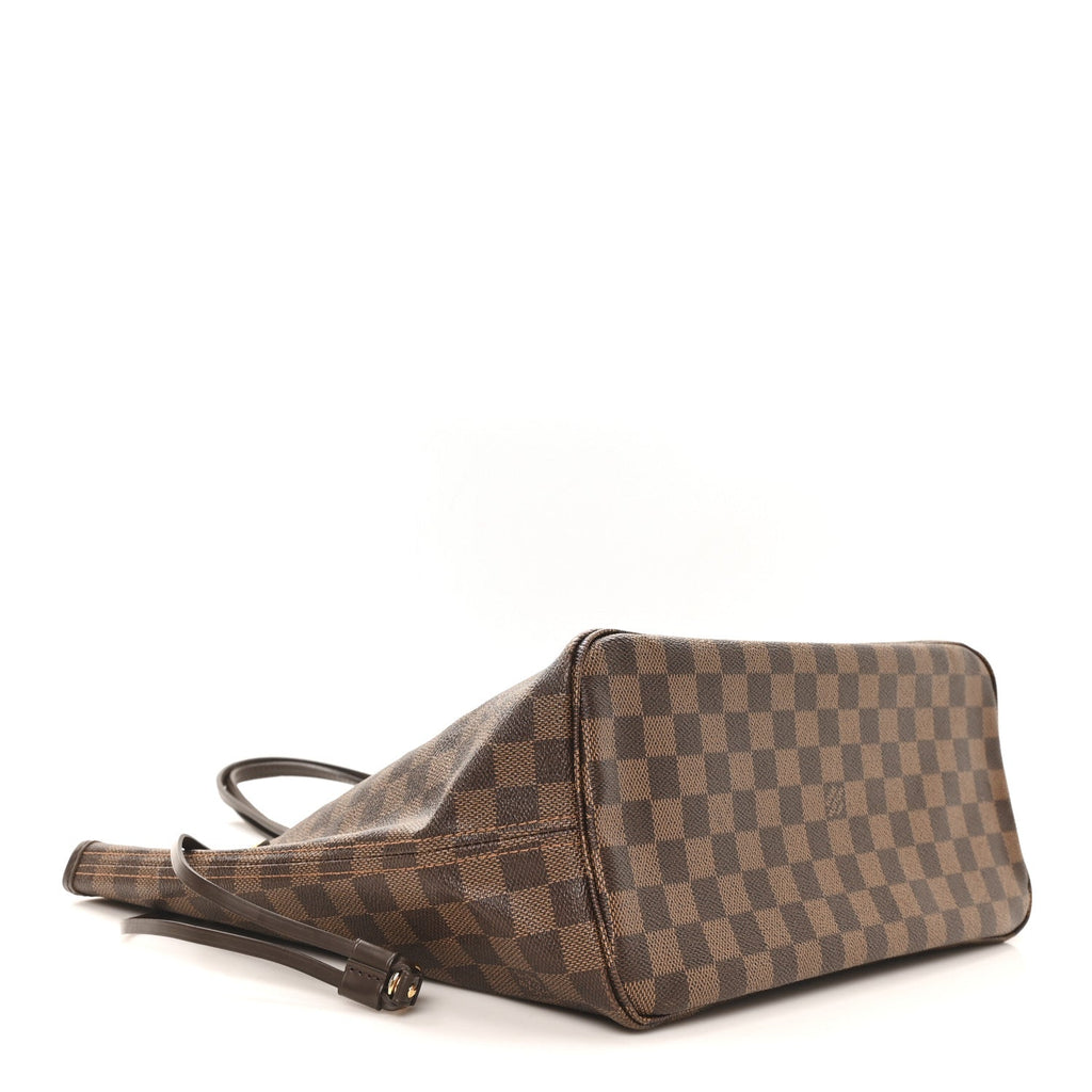 Damier Ebene Neo Neverfull MM Rose Ballerine