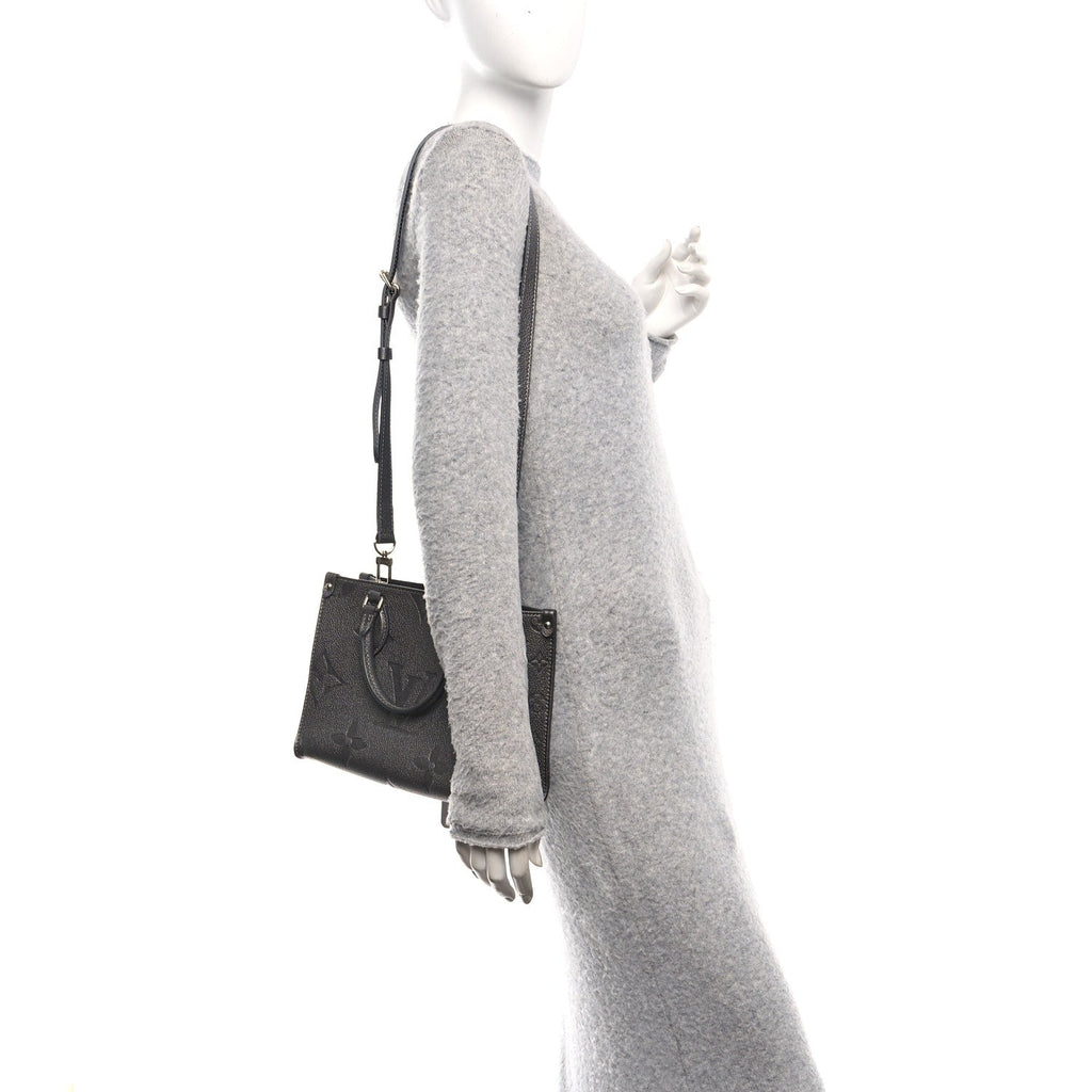 Empreinte Monogram Giant Onthego PM Gun Metal