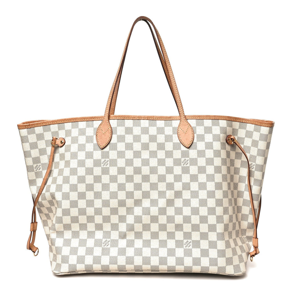 Damier Azur Neo Neverfull GM Rose Ballerine