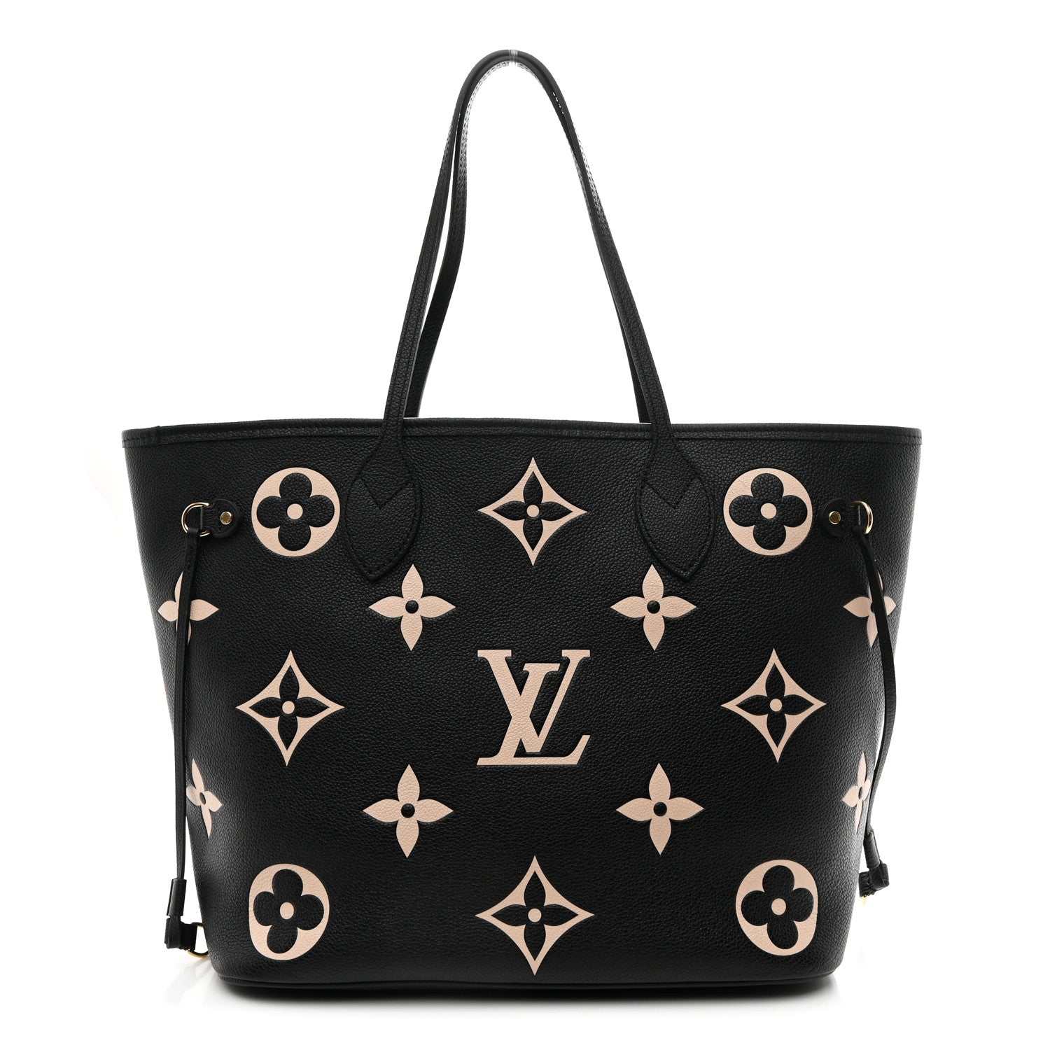 Empreinte Monogram Giant Neverfull MM Black Beige