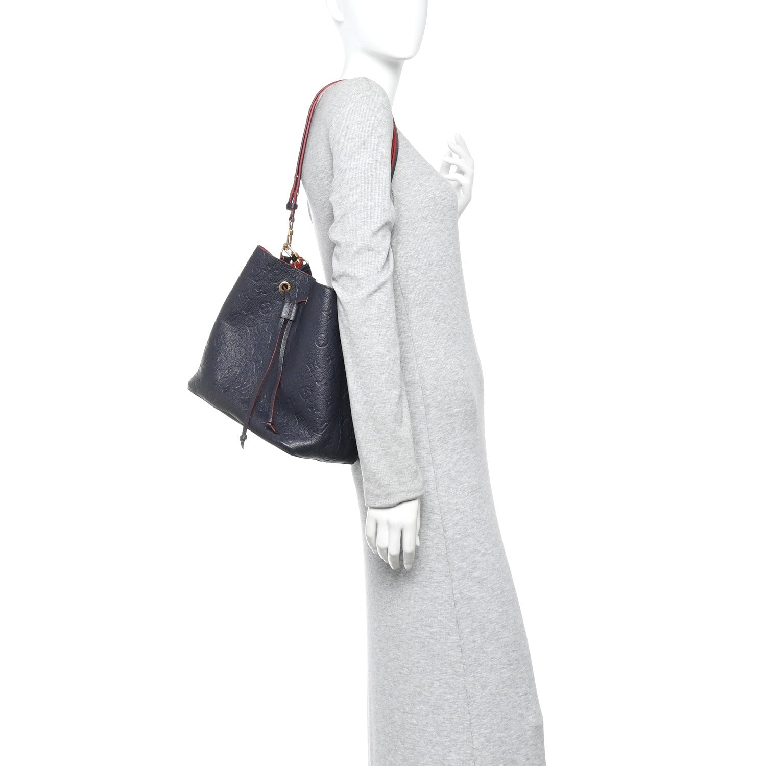 Empreinte Neonoe MM Marine Rouge