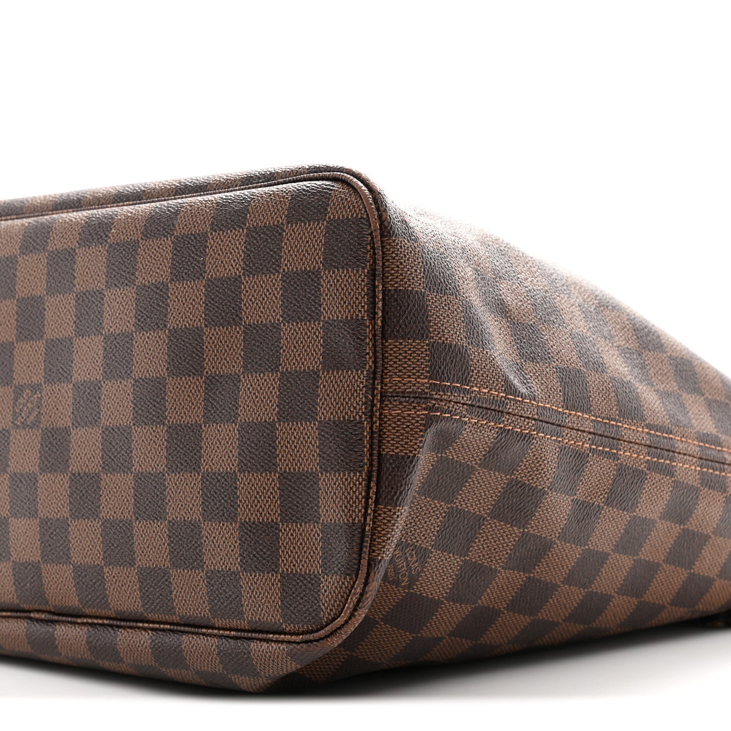 Damier Ebene Neo Neverfull MM Rose Ballerine