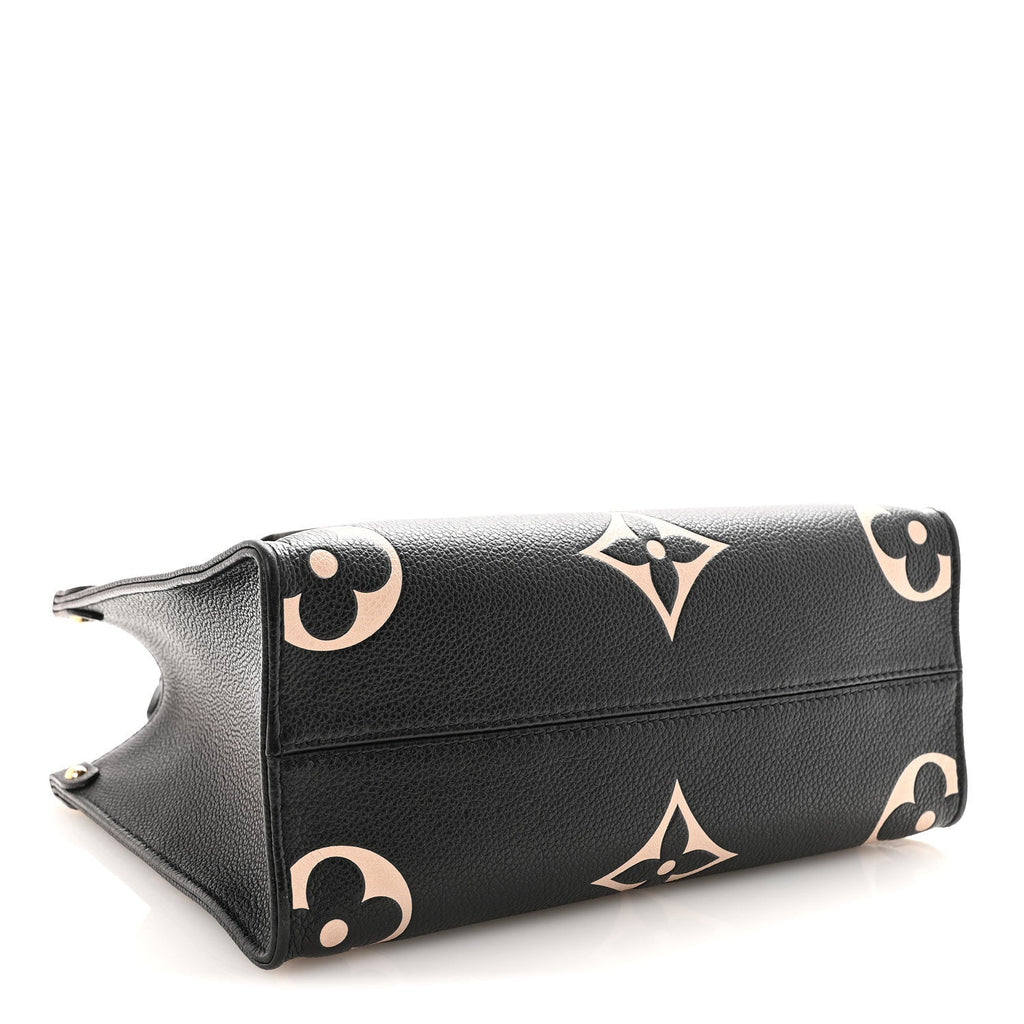Empreinte Monogram Giant Onthego PM Black Beige