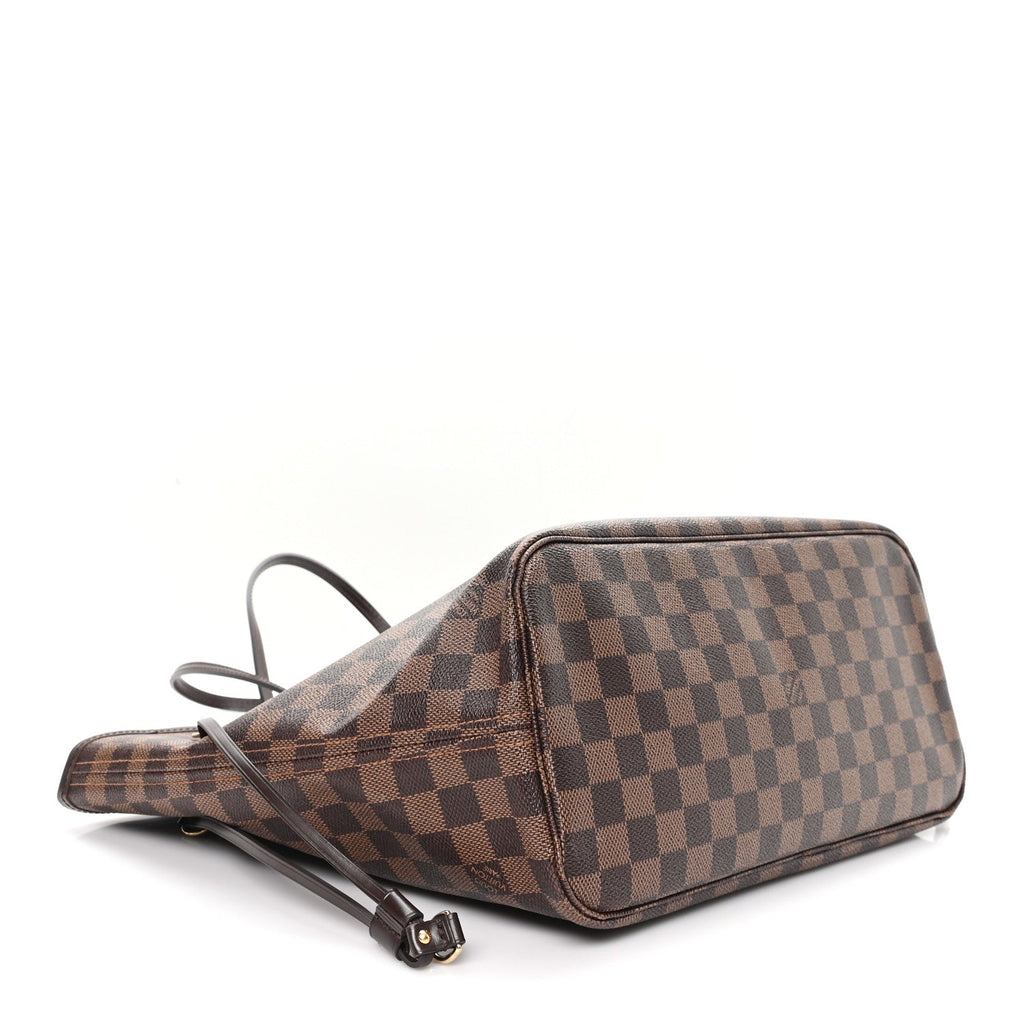 Damier Ebene Neo Neverfull MM Rose Ballerine