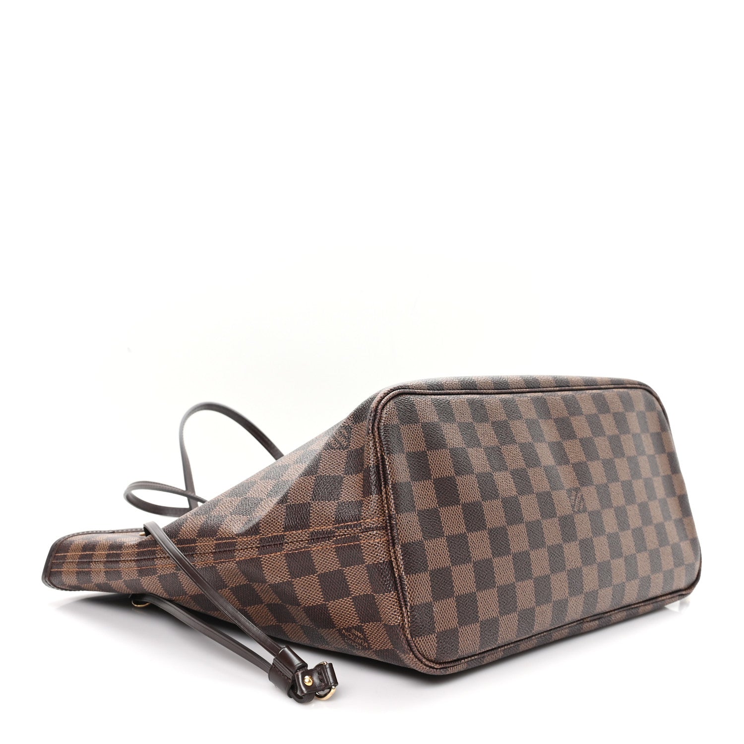 Damier Ebene Neo Neverfull MM Rose Ballerine