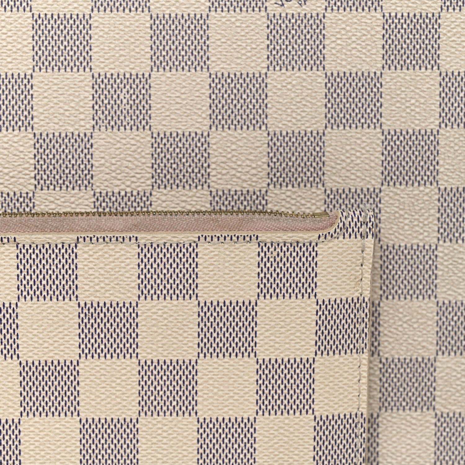 Damier Azur Neo Neverfull MM Rose Ballerine