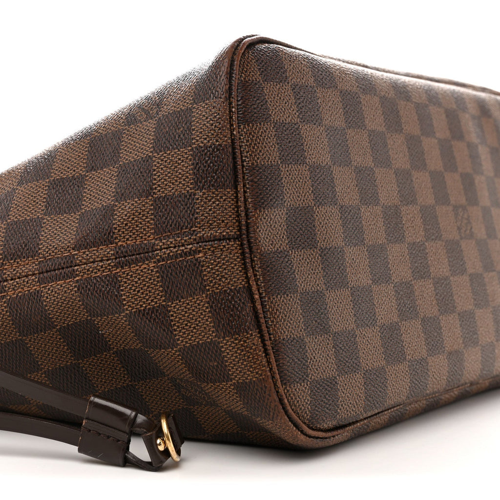 Damier Ebene Neo Neverfull MM Rose Ballerine