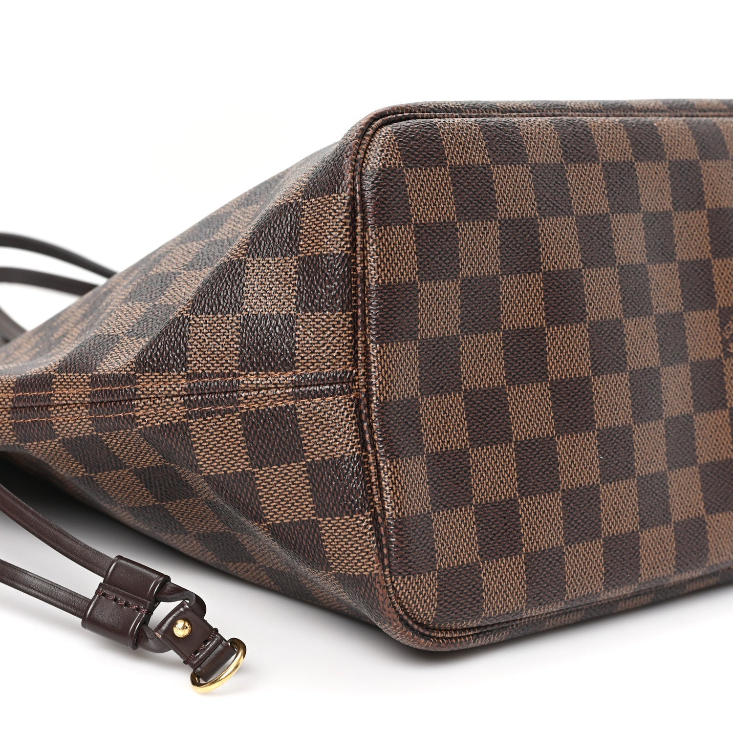 Damier Ebene Neo Neverfull MM Rose Ballerine