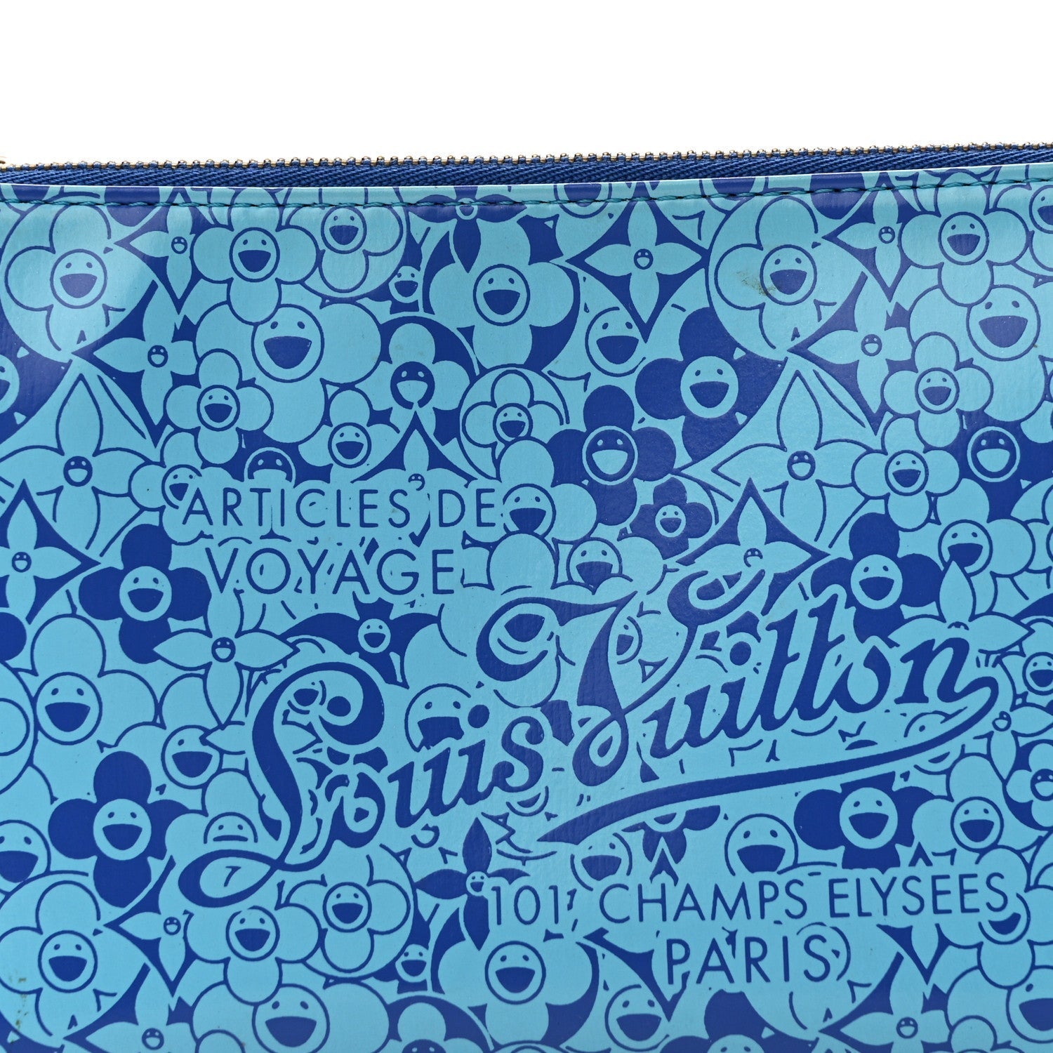 Cosmic Blossom Pochette Accessories Blue