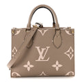 Empreinte Monogram Giant Onthego PM Tourterelle Creme