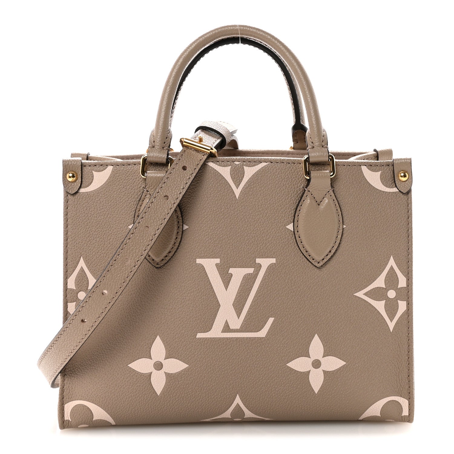 Empreinte Monogram Giant Onthego PM Tourterelle Creme