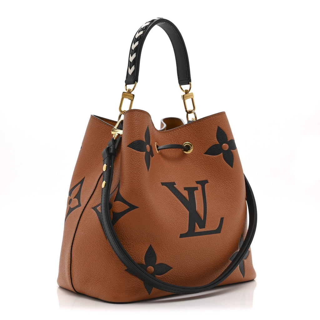 Empreinte Monogram Giant Crafty Neonoe MM Caramel Black