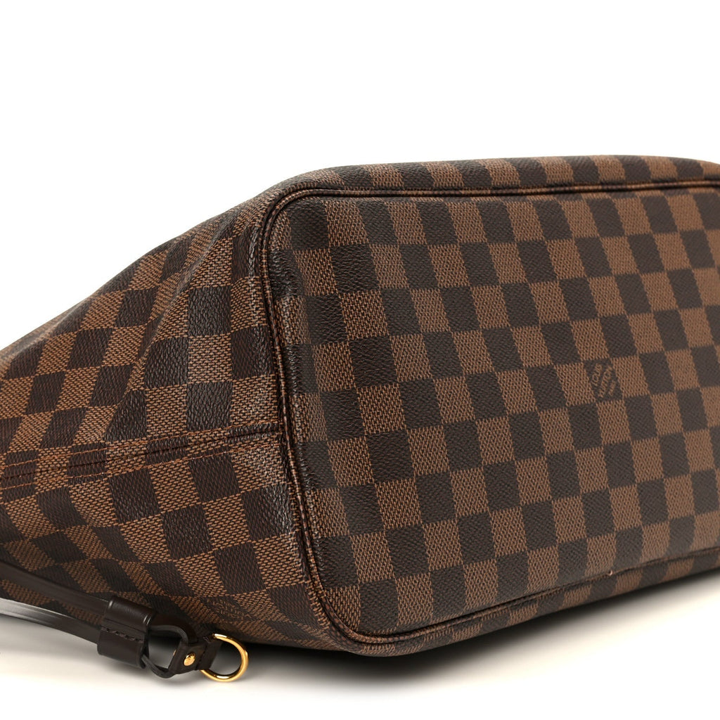 Damier Ebene Neo Neverfull MM Rose Ballerine