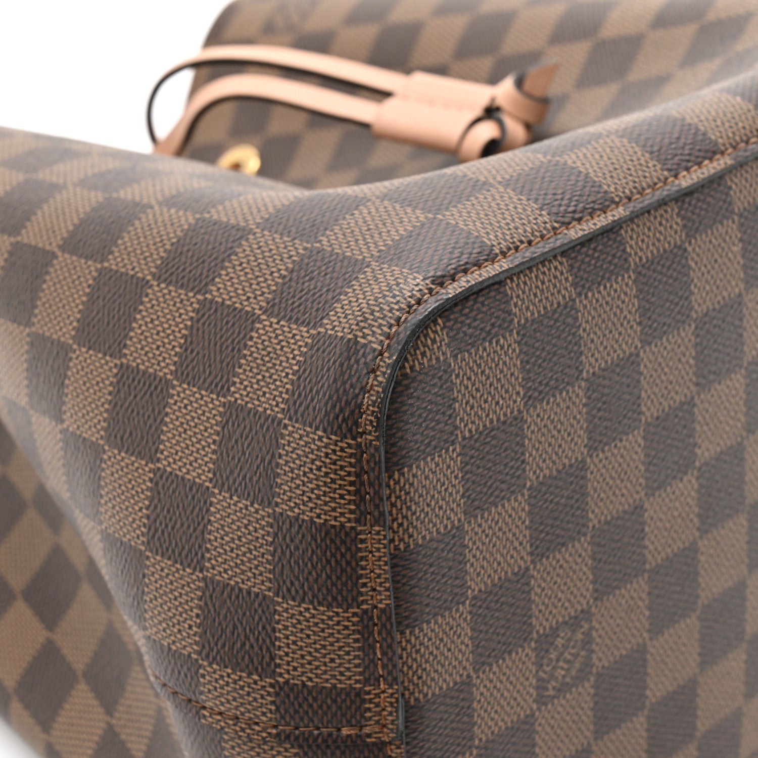 Damier Ebene Neonoe MM Venus Pink
