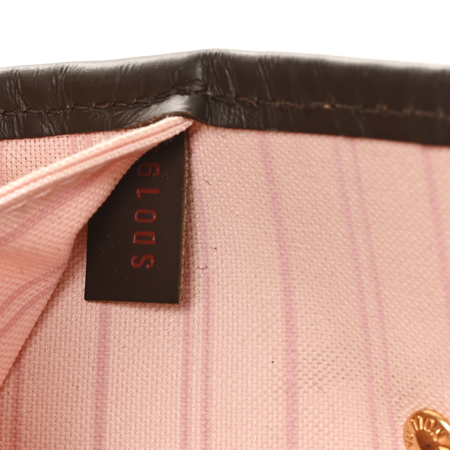 Damier Ebene Neo Neverfull MM Rose Ballerine