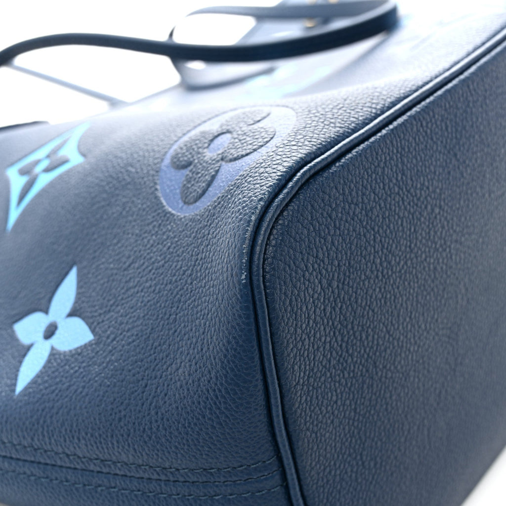 Empreinte Monogram Giant Neverfull MM Degrade Bleu