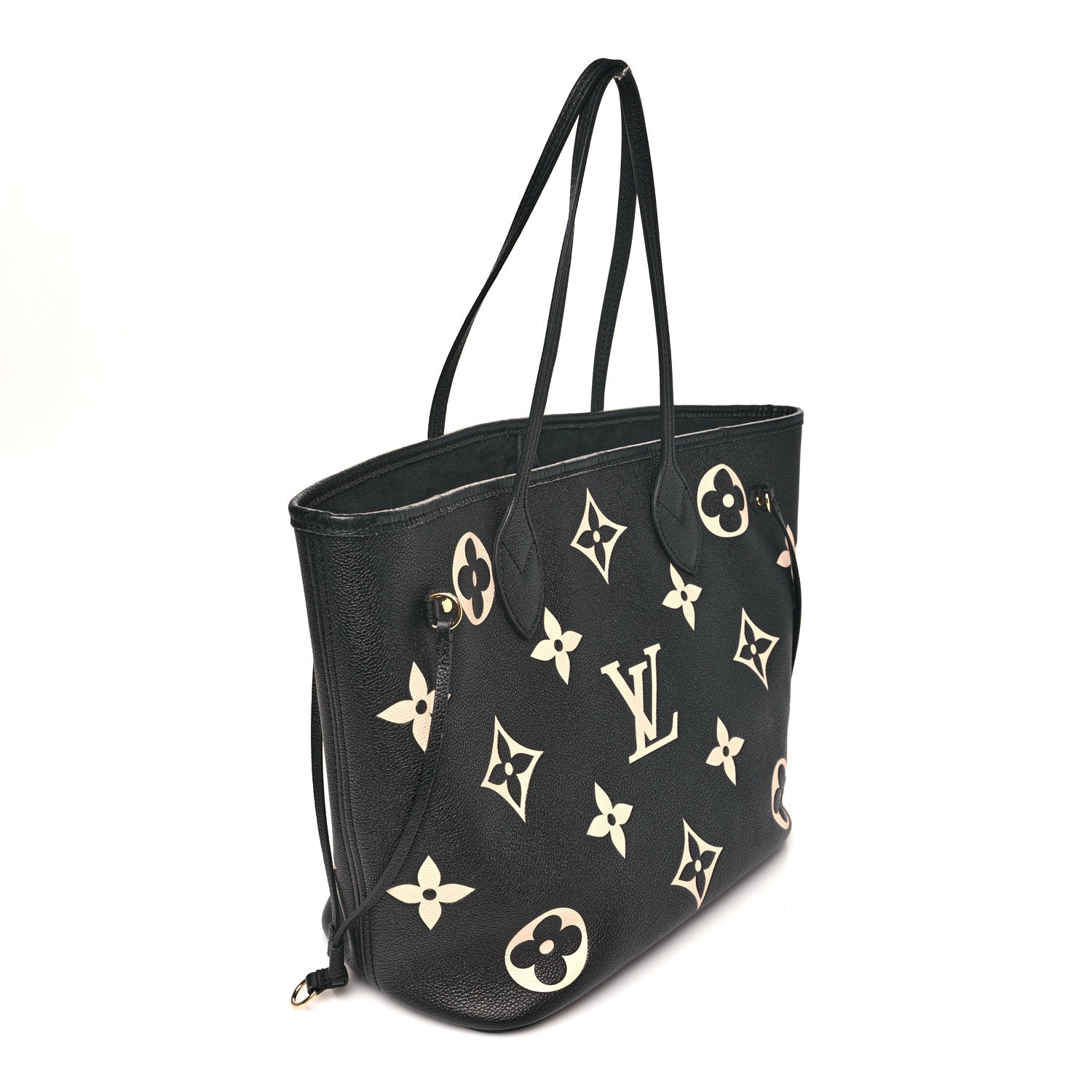 Empreinte Monogram Giant Neverfull MM Black Beige