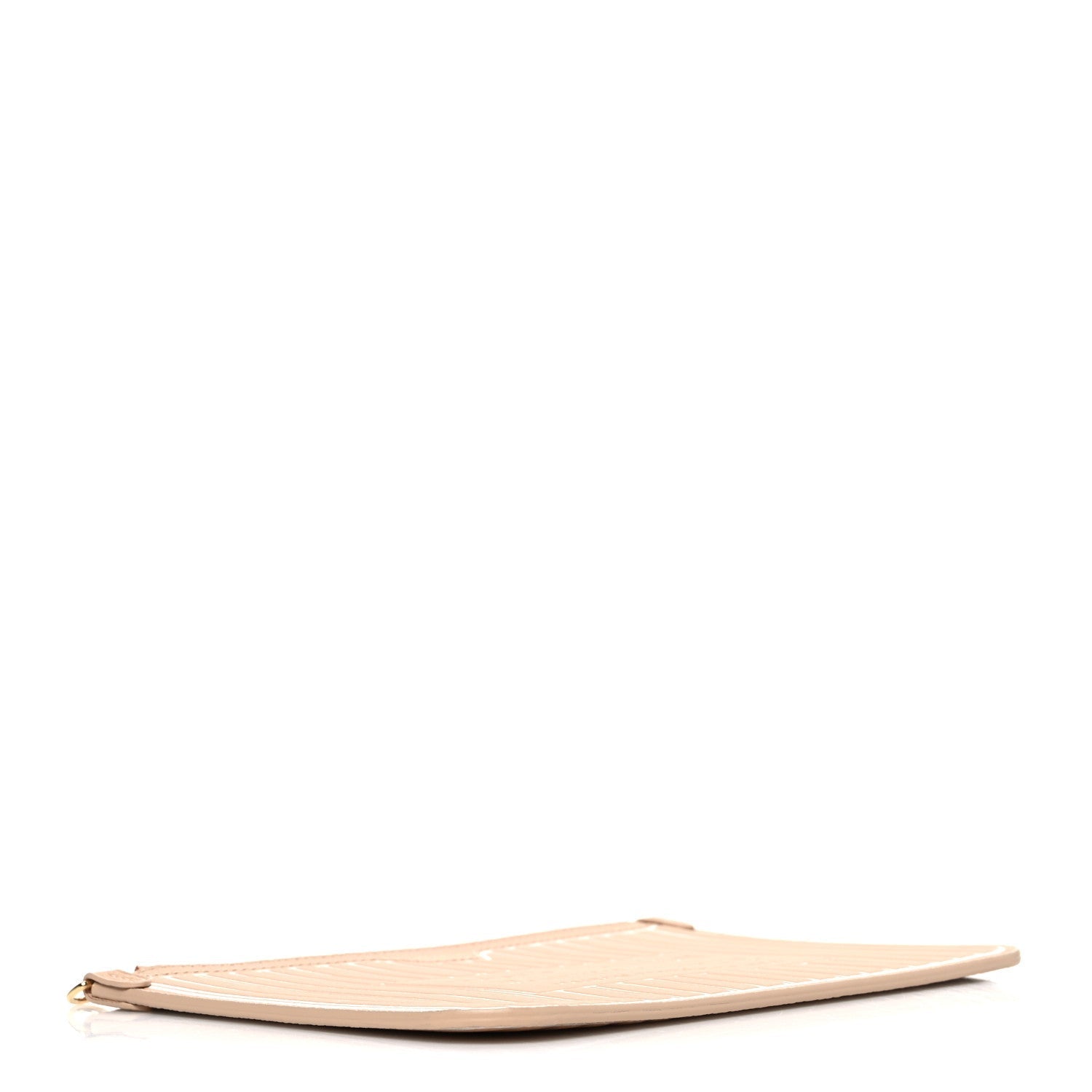 Calfskin Neverfull Inside Out MM Pochette Dune Hazelnut