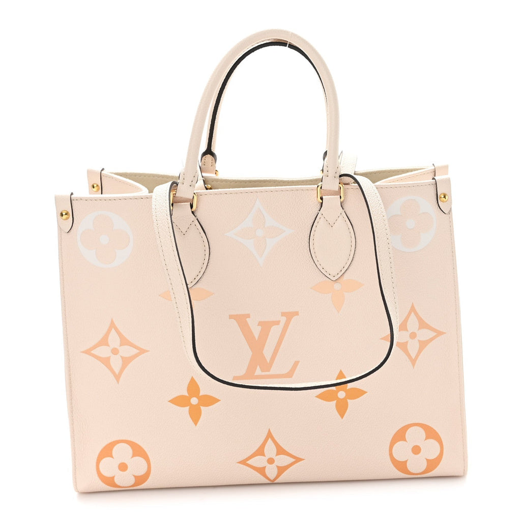 Empreinte Monogram Giant By The Pool Onthego MM Cream Saffron