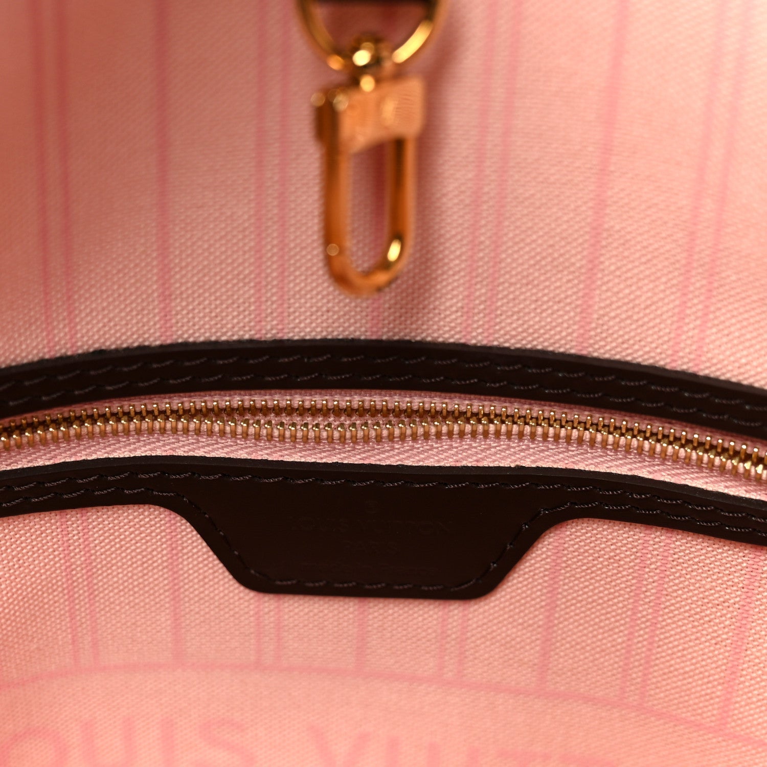 Damier Ebene Neo Neverfull MM Rose Ballerine