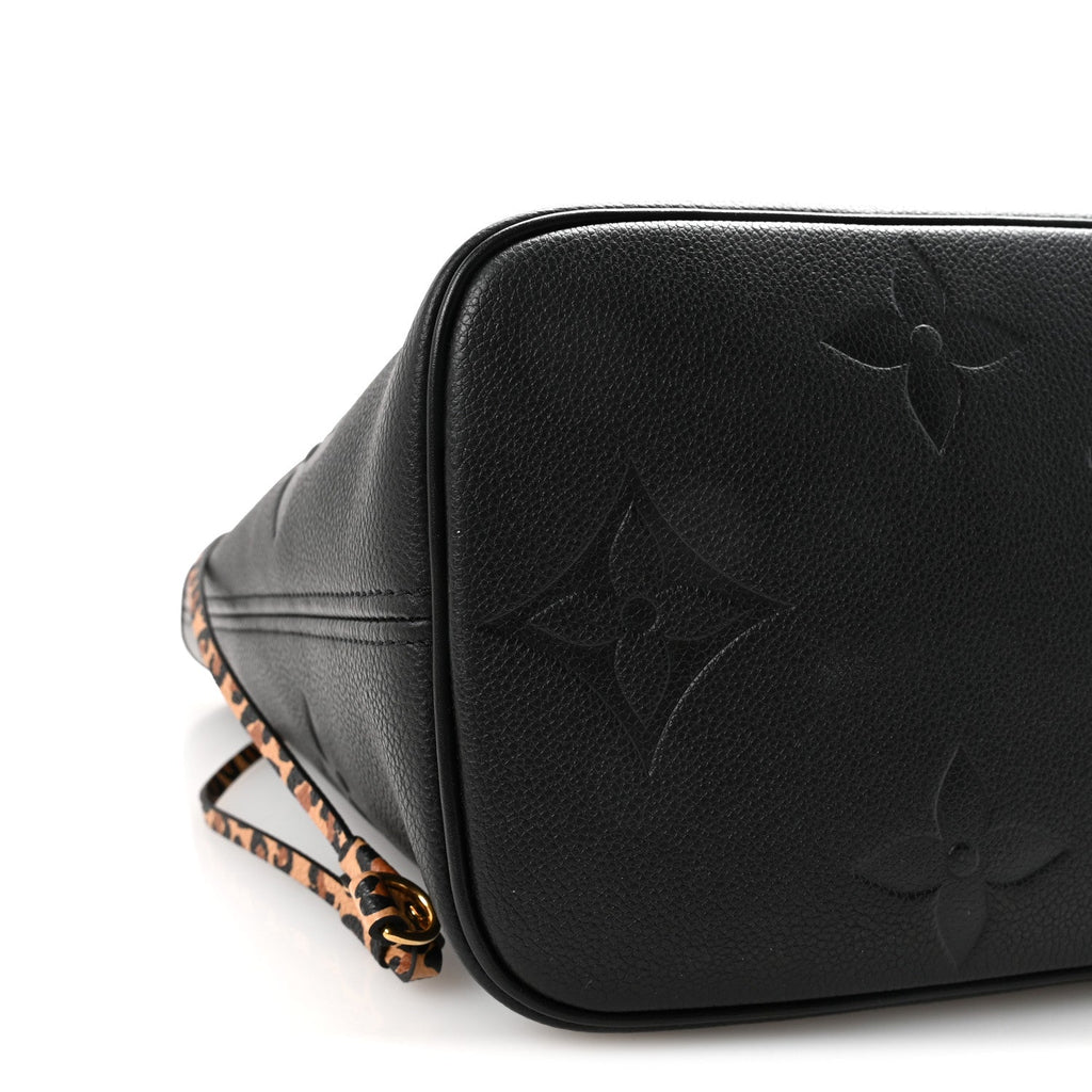 Empreinte Monogram Giant Wild at Heart Neverfull MM Black