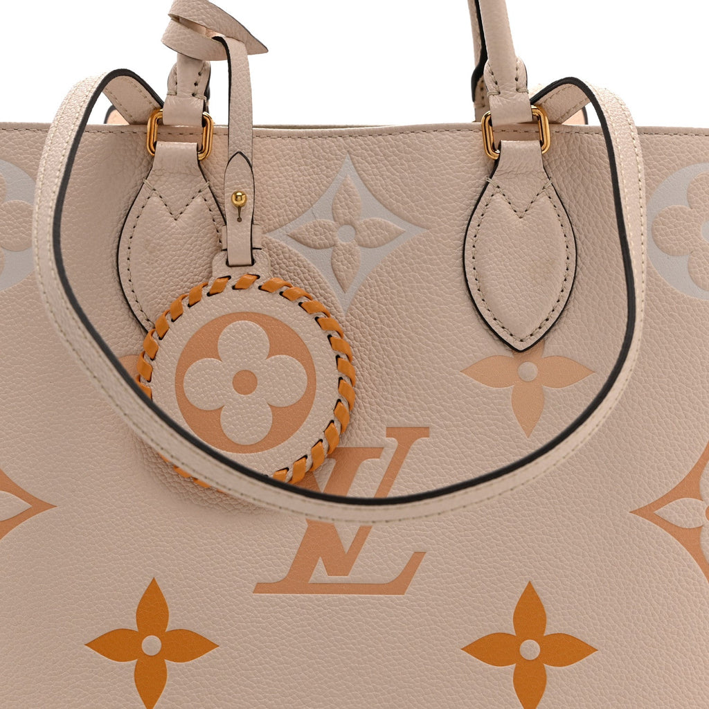 Empreinte Monogram Giant By The Pool Onthego MM Cream Saffron
