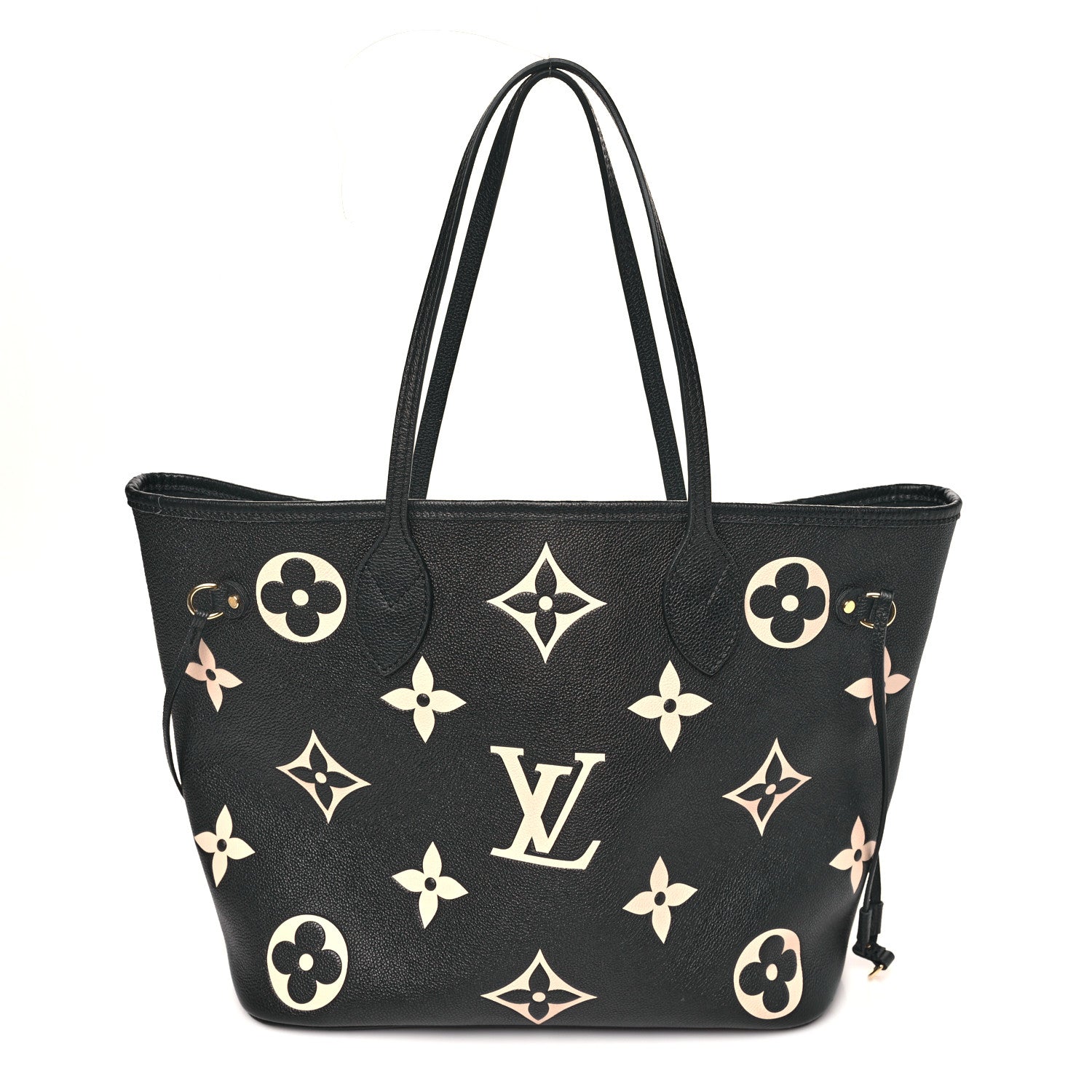 Empreinte Monogram Giant Neverfull MM Black Beige