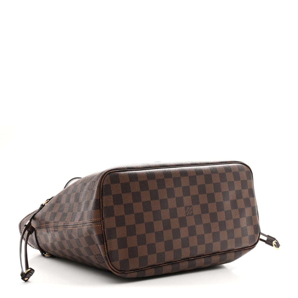 Damier Ebene Neo Neverfull MM Rose Ballerine