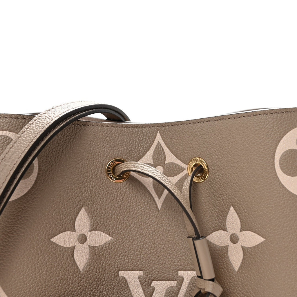 Empreinte Monogram Giant Neonoe MM Tourterelle Creme