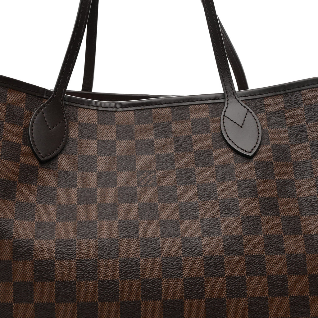 Damier Ebene Neo Neverfull MM Rose Ballerine