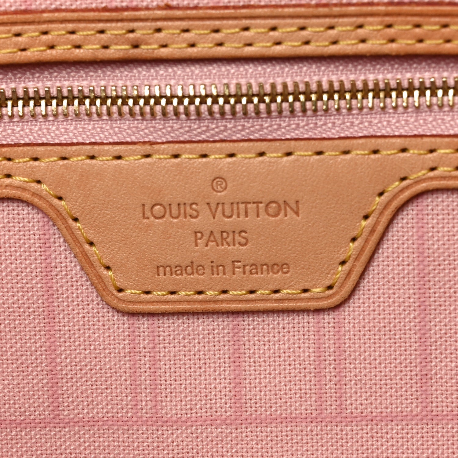Damier Azur Neo Neverfull MM Rose Ballerine
