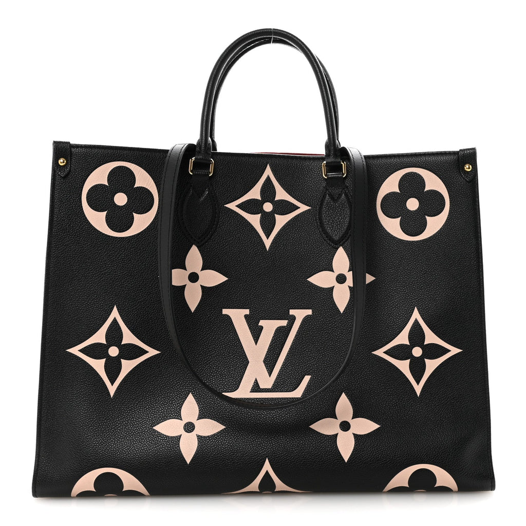 Empreinte Monogram Giant Onthego GM Black Beige