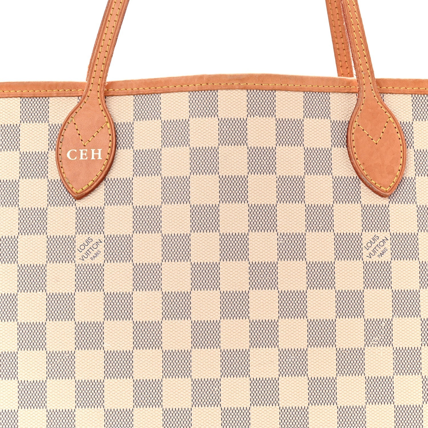 Damier Azur Neo Neverfull GM Rose Ballerine