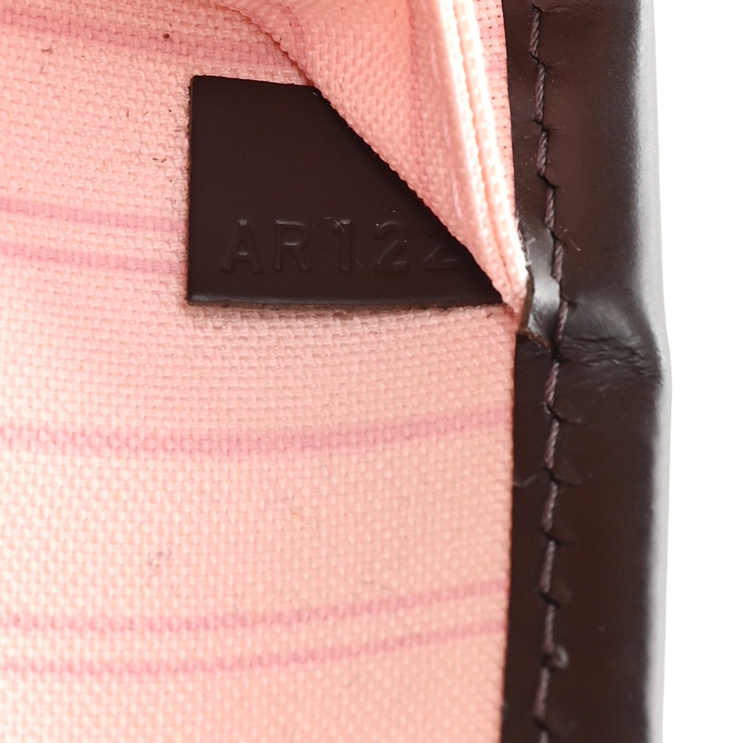 Damier Ebene Neo Neverfull MM Rose Ballerine