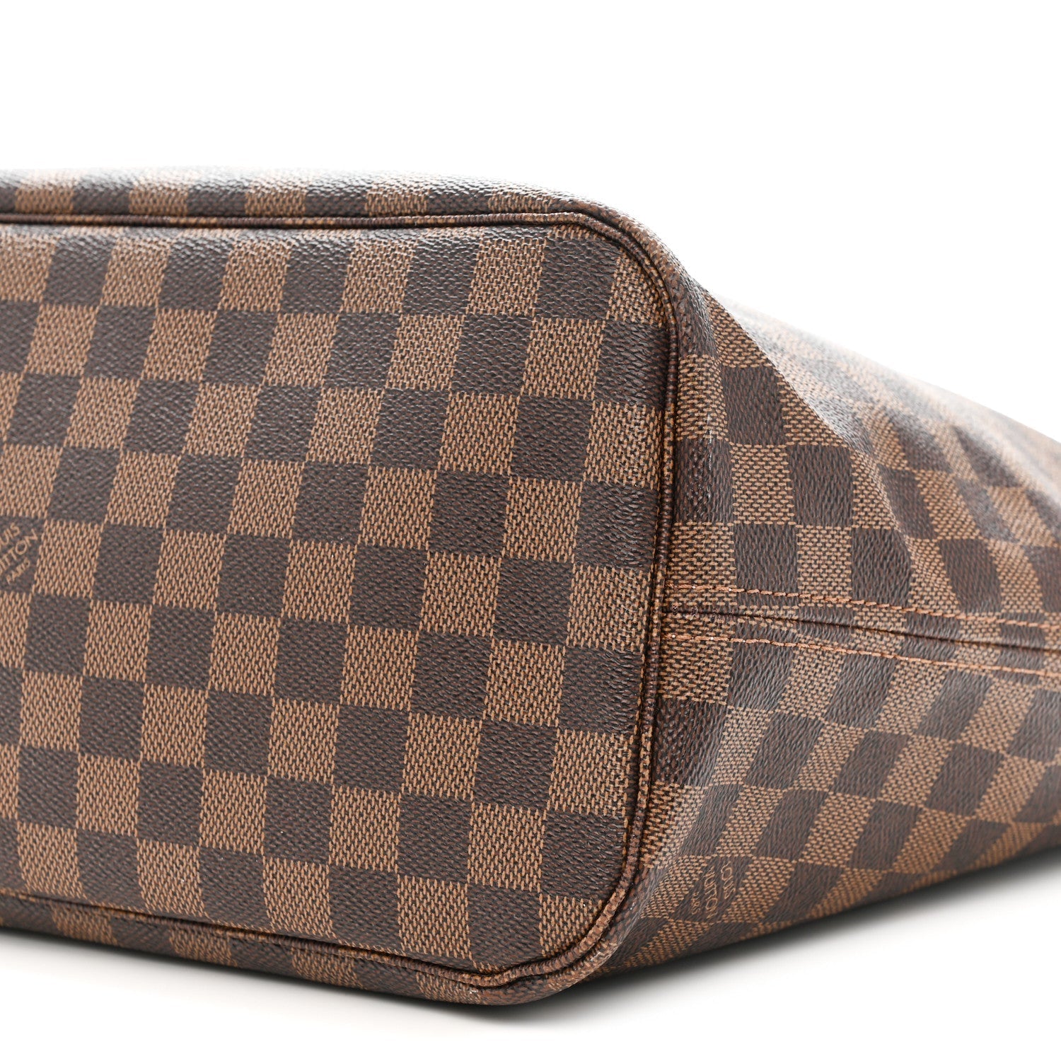 Damier Ebene Neo Neverfull MM Rose Ballerine