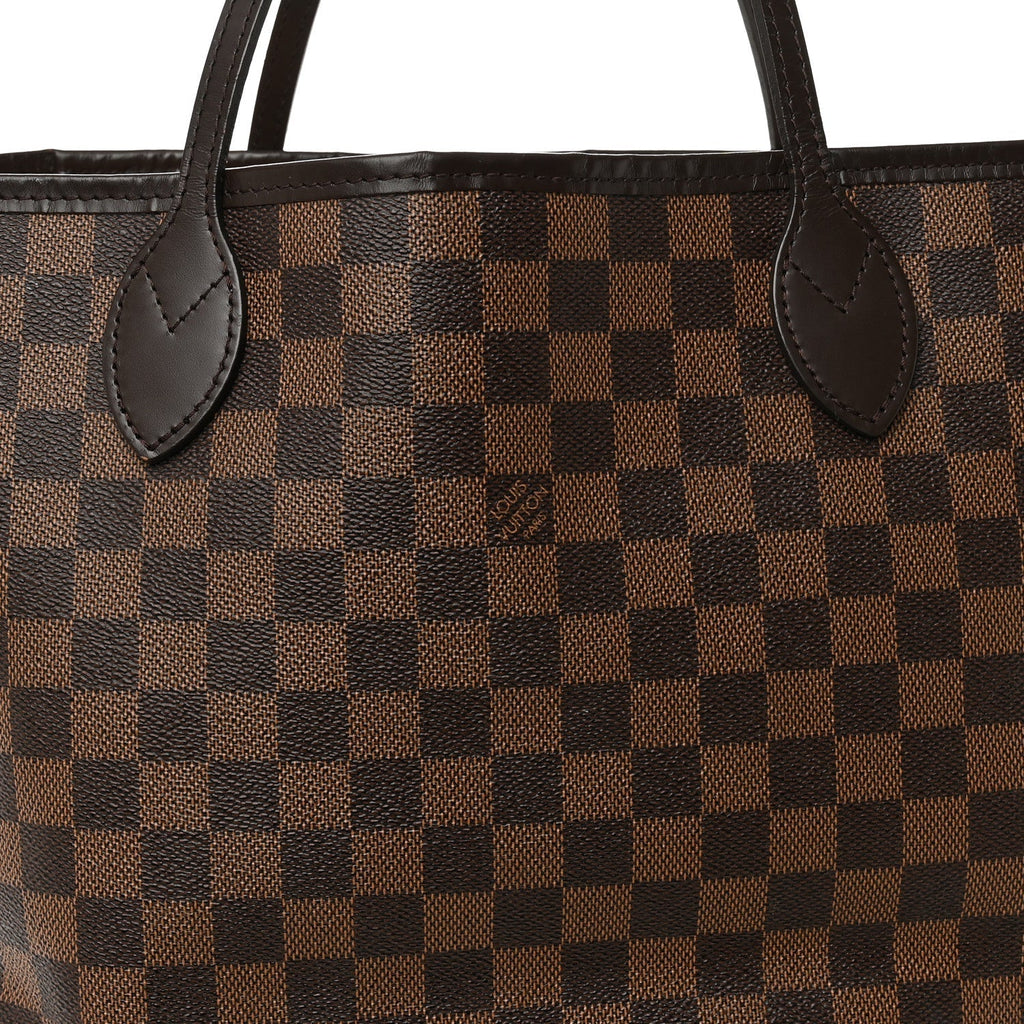 Damier Ebene Neo Neverfull MM Rose Ballerine