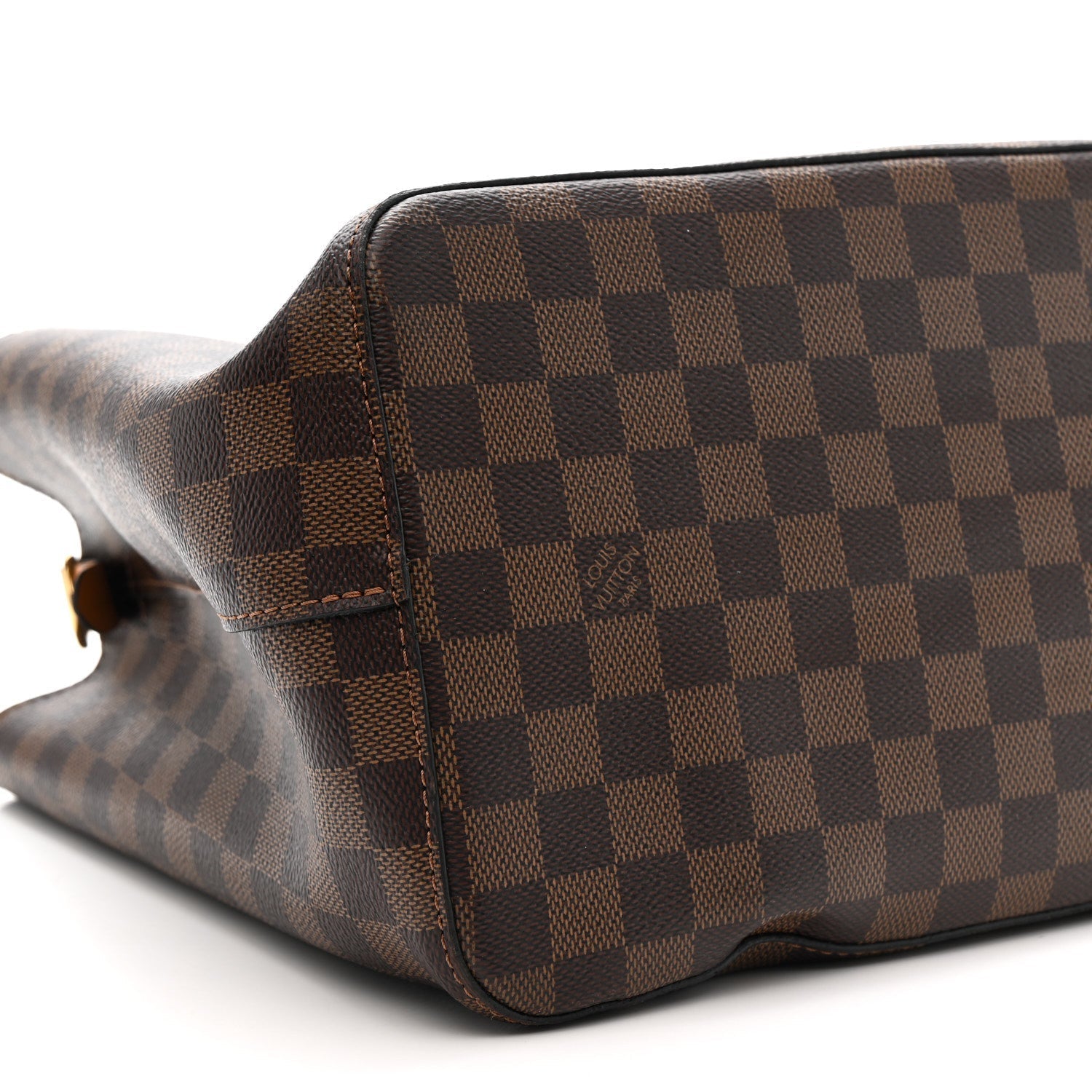 Damier Ebene Neonoe MM Safran