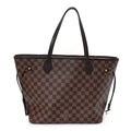 Damier Ebene Neo Neverfull MM Rose Ballerine
