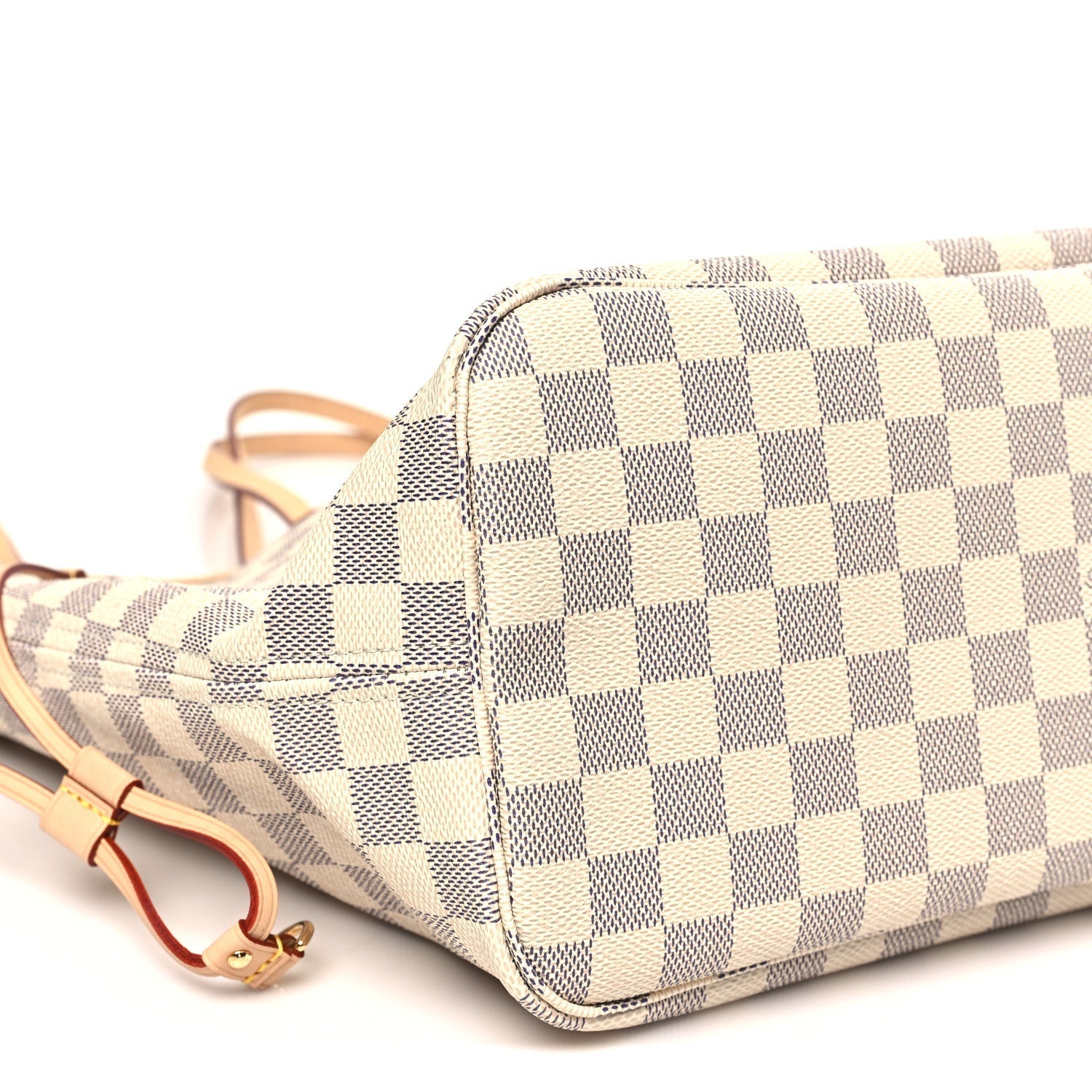 Damier Azur Neo Neverfull MM Rose Ballerine