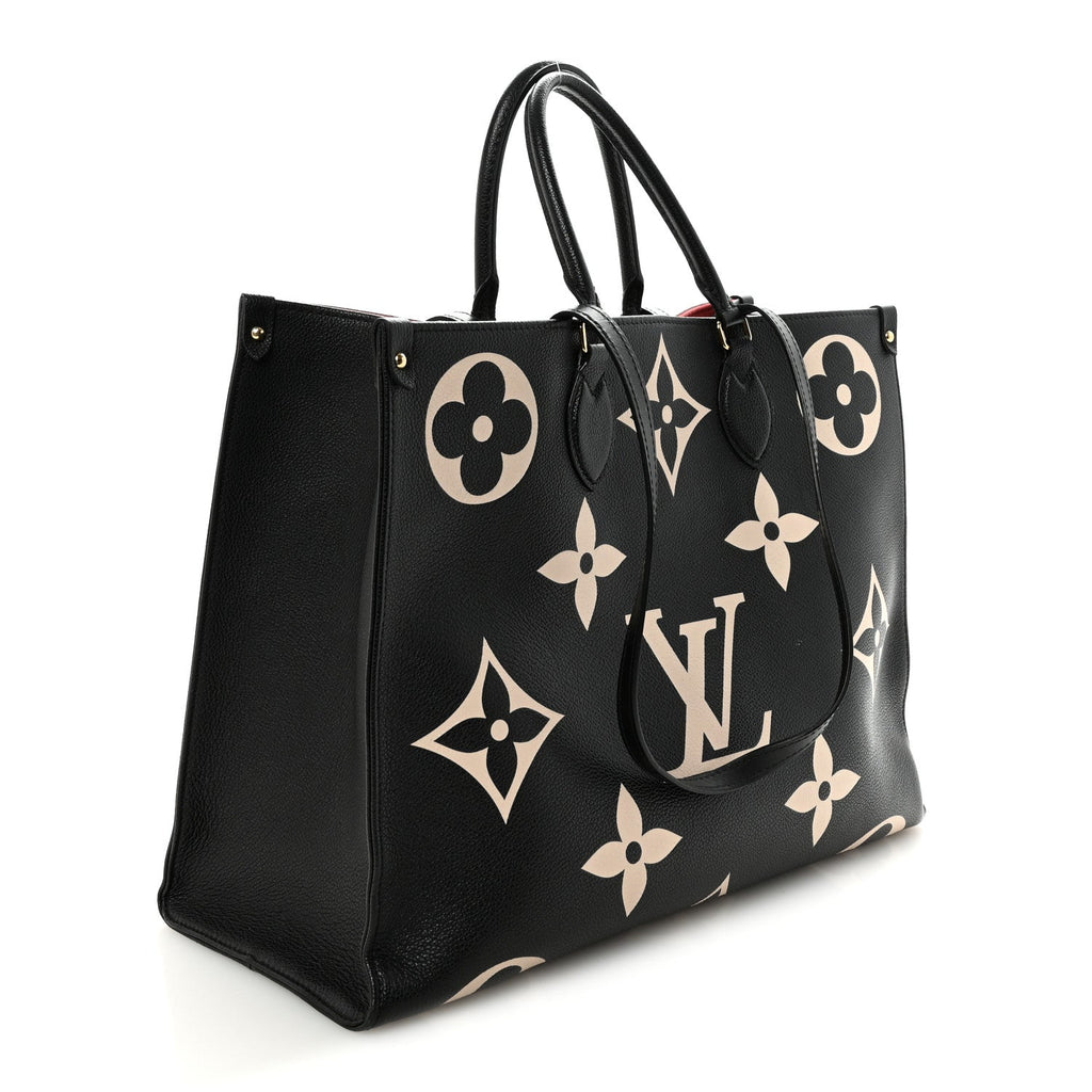 Empreinte Monogram Giant Onthego GM Black Beige