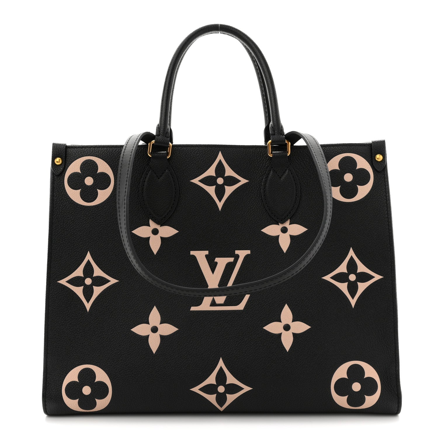 Empreinte Monogram Giant Onthego MM Black Beige