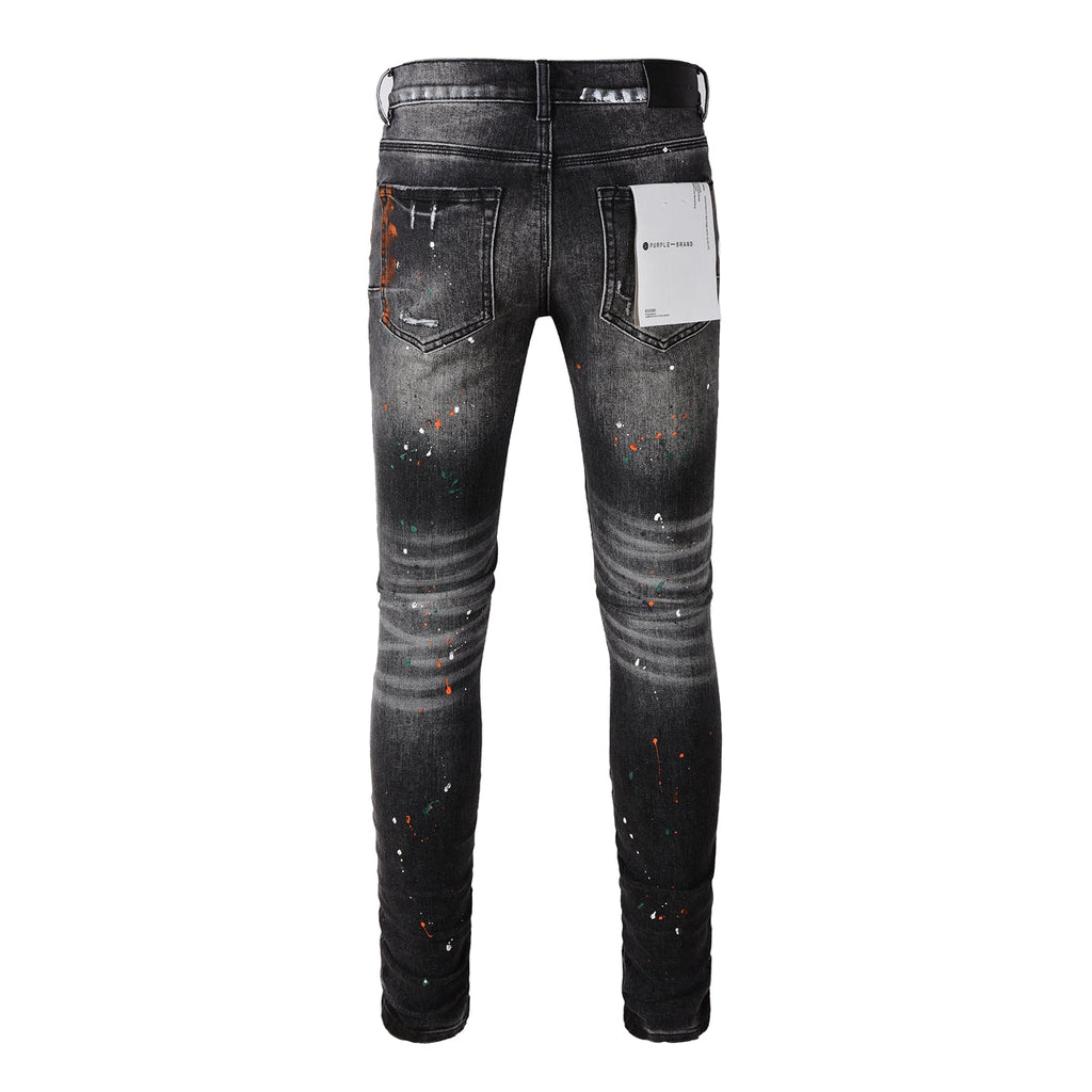 Men's Purple Jeans 9018