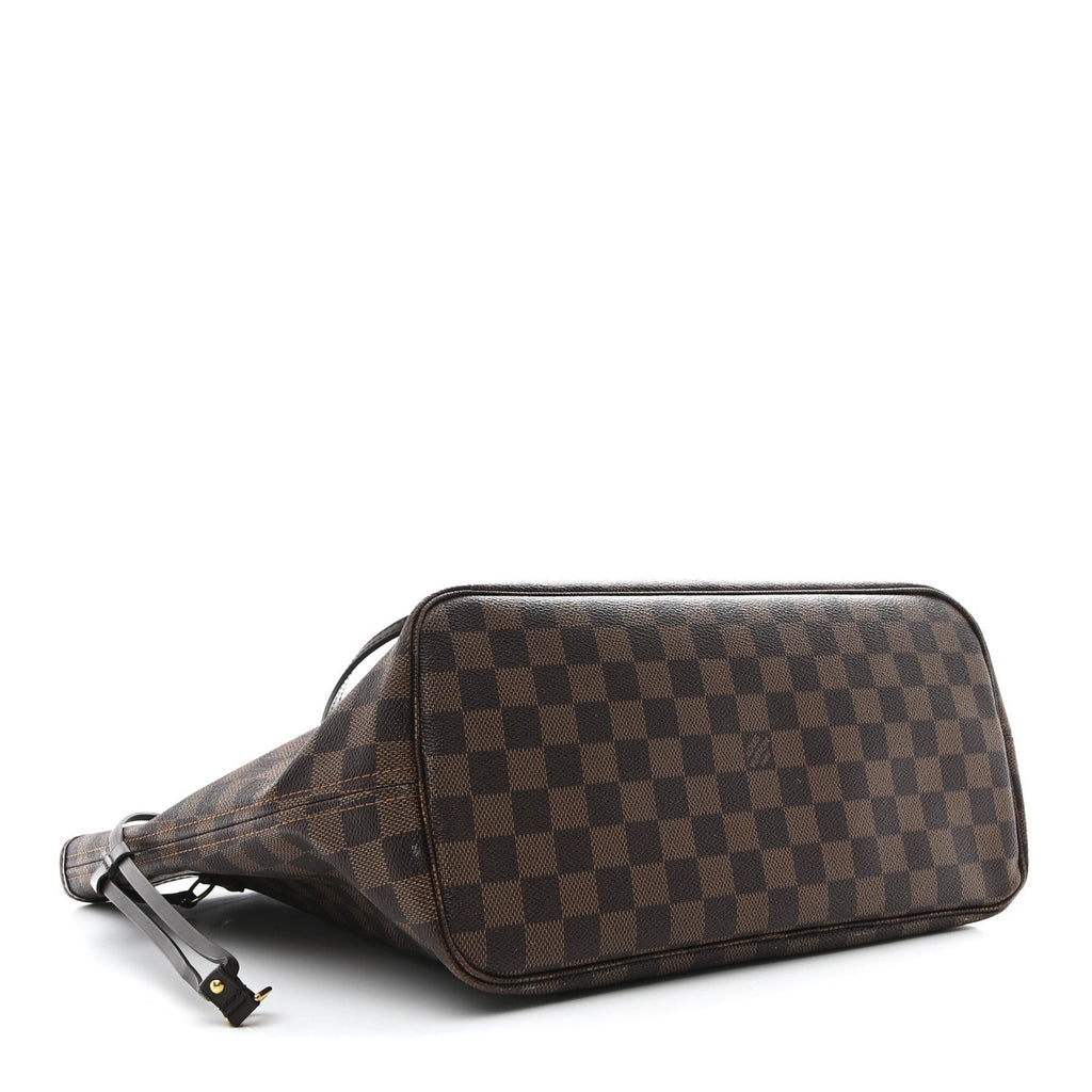 Damier Ebene Neo Neverfull MM Rose Ballerine