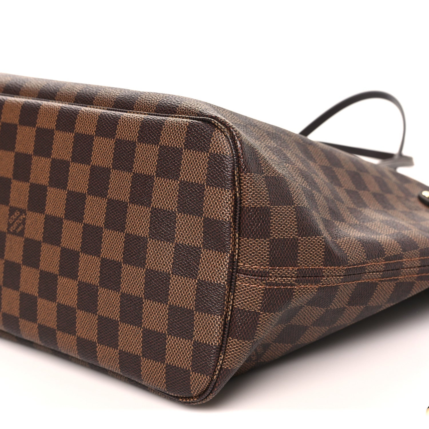 Damier Ebene Neo Neverfull MM Rose Ballerine