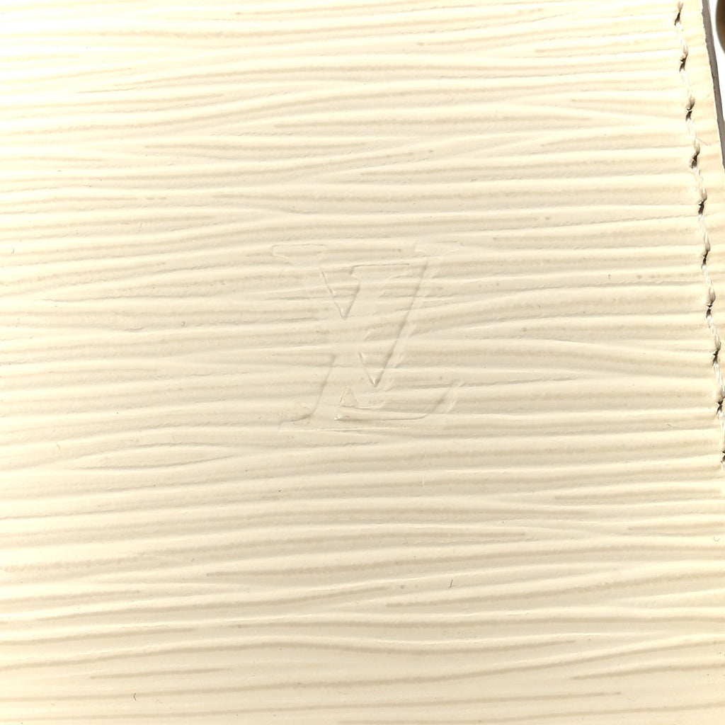 Epi Pochette Accessories 24 Ivory