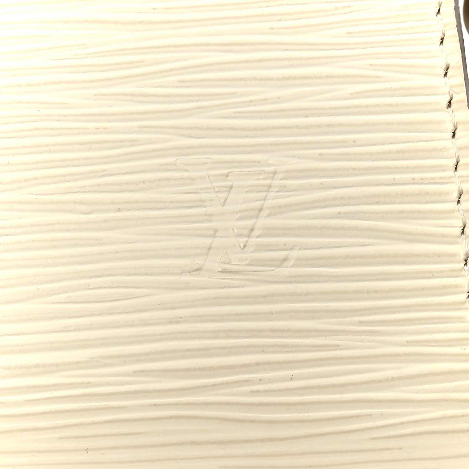 Epi Pochette Accessories 24 Ivory