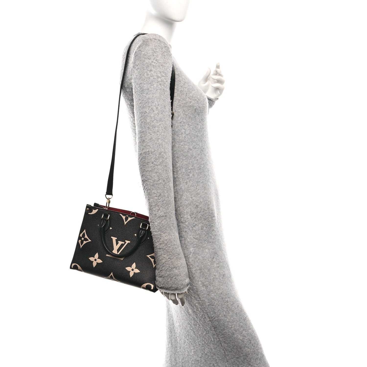 Empreinte Monogram Giant Onthego PM Black Beige